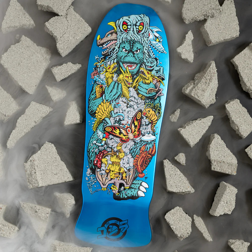 Godzilla Kaiju Roskopp Shaped Deck 10.125"