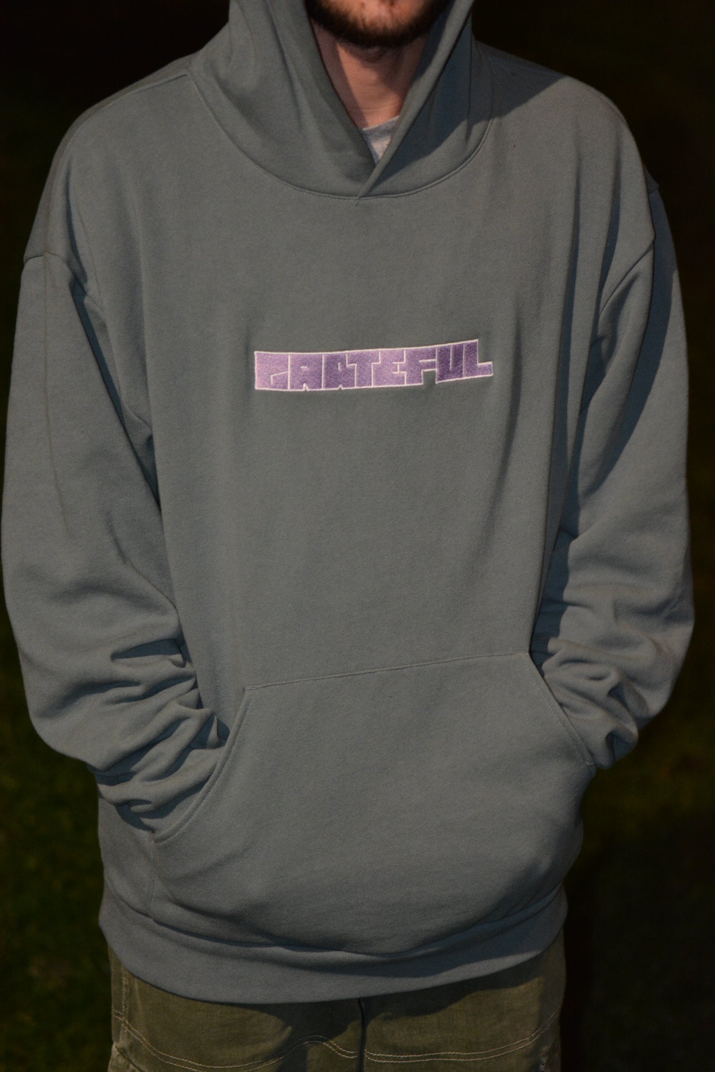 Grateful Heavyweight Embroidered Hood