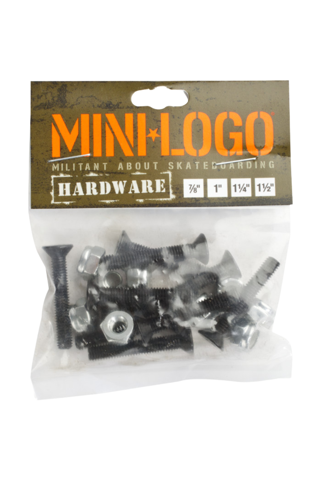 Mini Logo 1" Hardware BULK