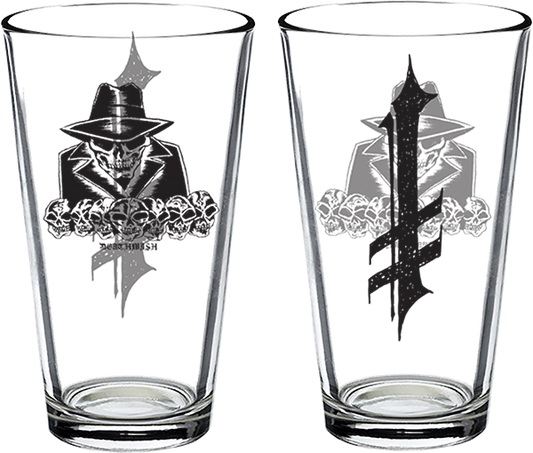 Deathwish 'Dealers Choice' Pint Glass
