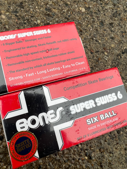 Bones Super Swiss 6 Bearings