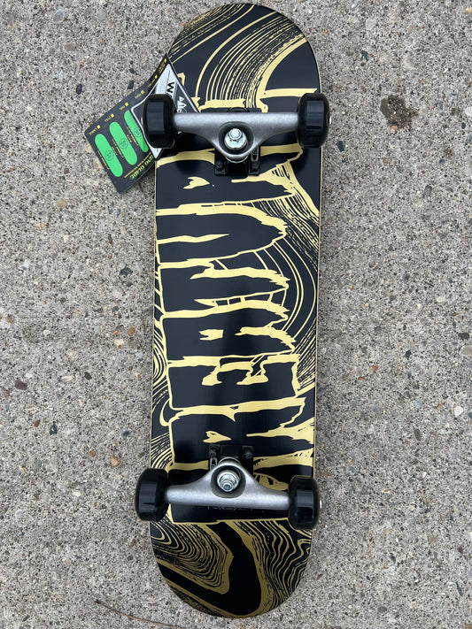 Creature Metallic Swirl Skateboard Complete