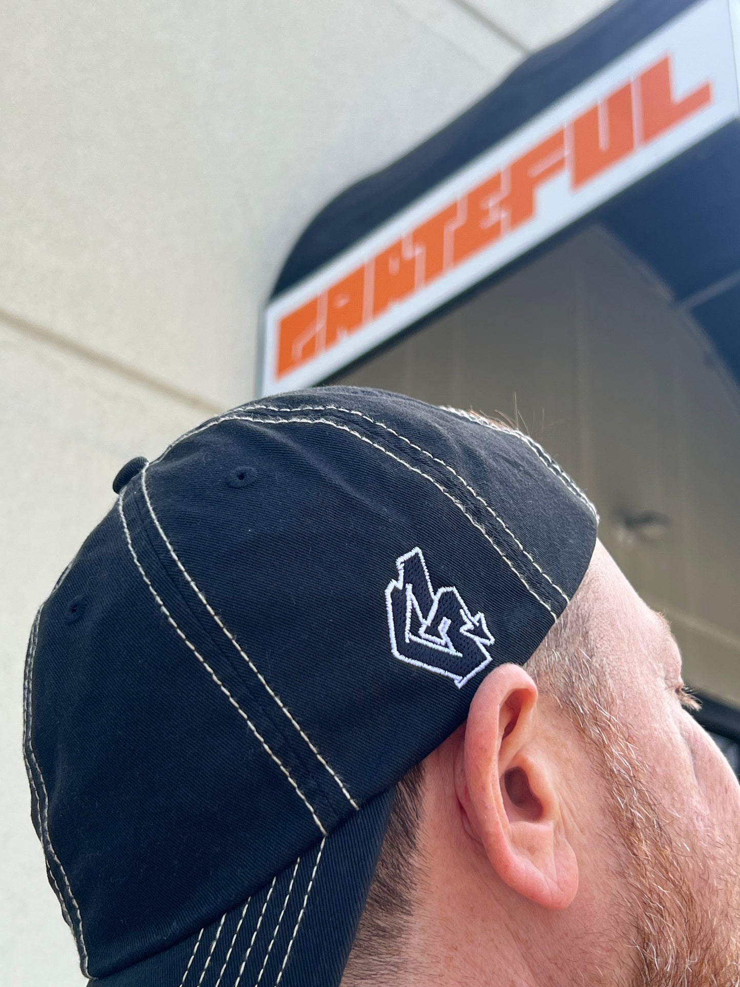 Grateful Stitched Dad Hat