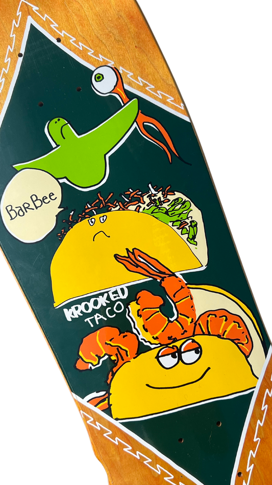 Krooked 'Shrimp Taco' Ray Barbee 9.3"