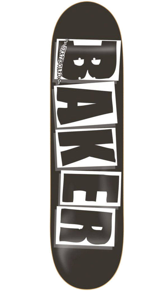 Baker OG B&W Logo Deck 8.25